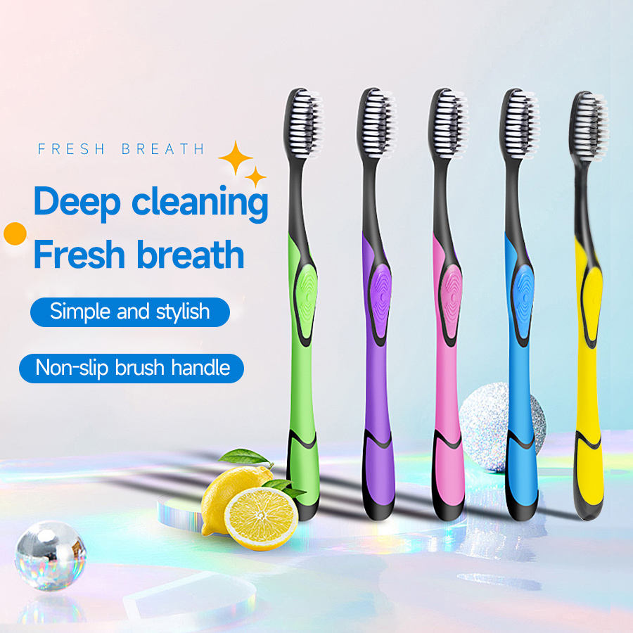 Bamboo Toothbrush - 2/5/8pcs small round head soft hair