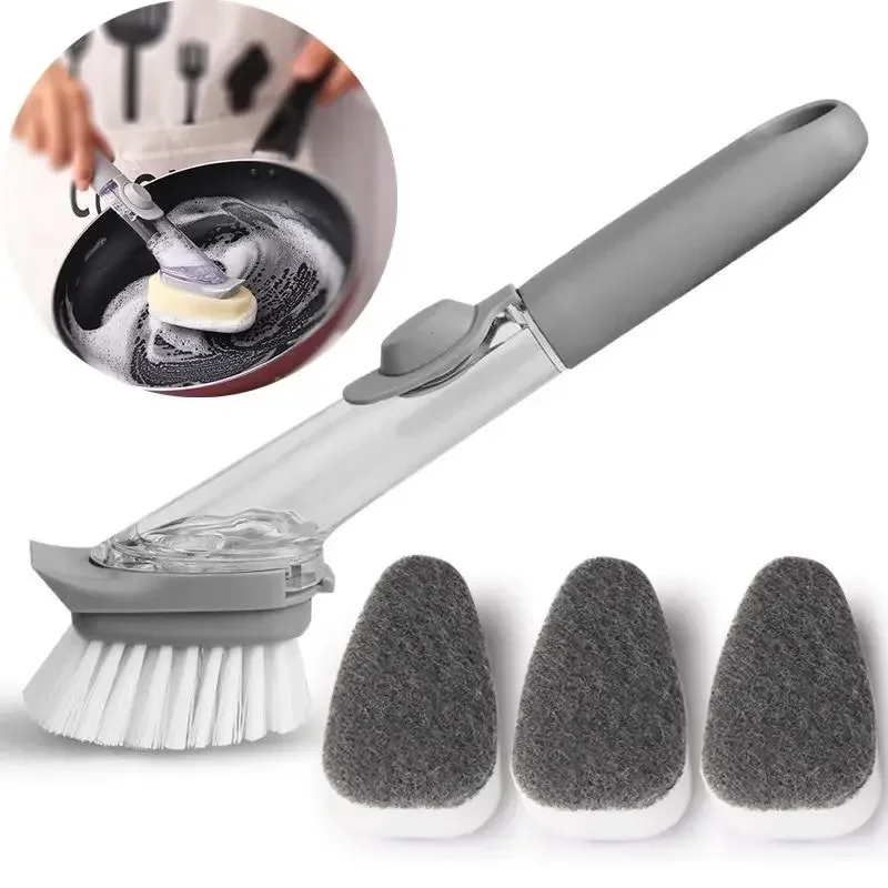Eco Soap - Refillable Liquid Cleaning Brush Kitchen Bowl