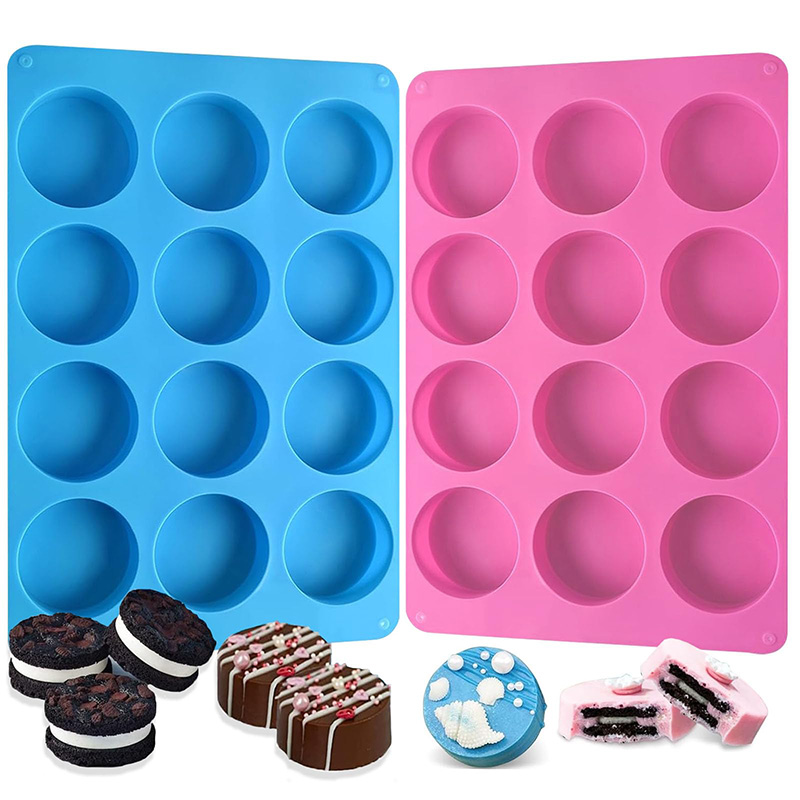 Round Silicone Molds 12-Cavity - Eco Soap ulasan dan harga