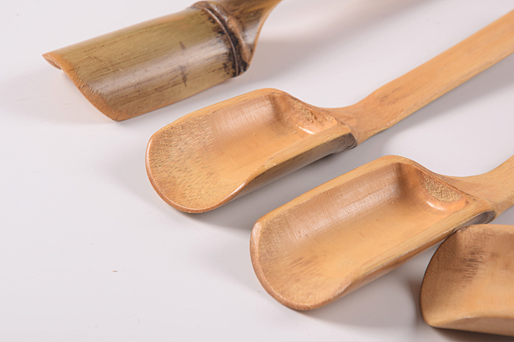 Bamboo Tea Scoop,Coffee Matcha - Bamboo Cutlery ulasan dan harga