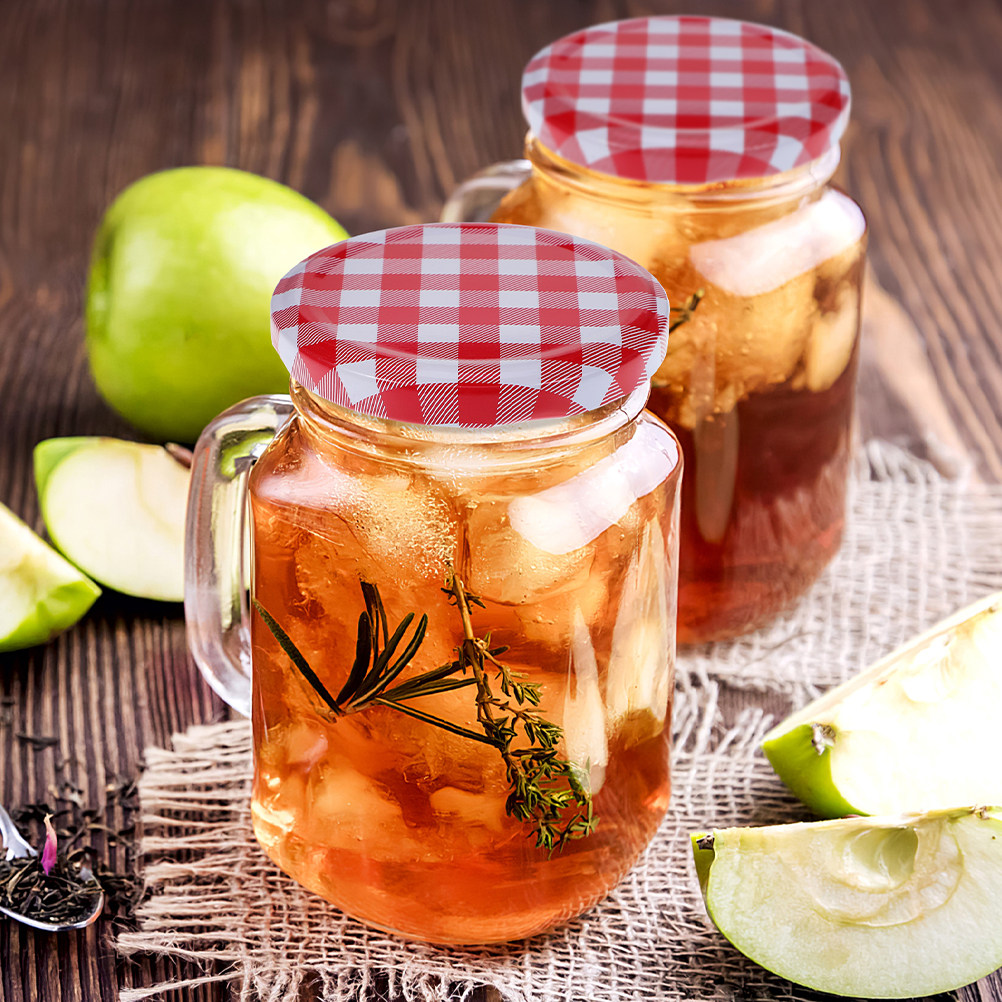 80Pcs Wide Mouth Jar Lids Cann - Reusable Bottle ulasan dan harga