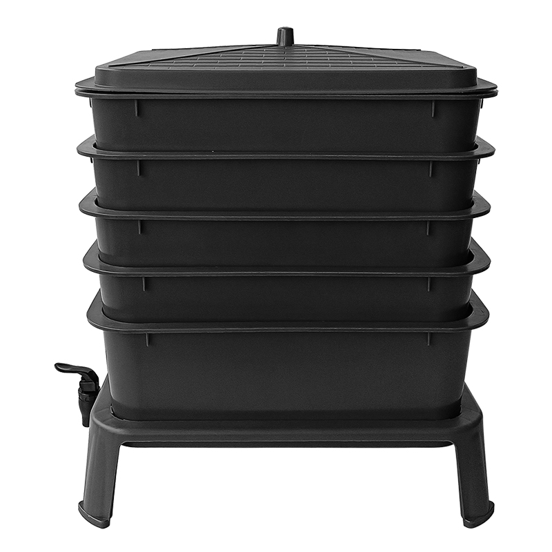 Heavy Duty 50L 5-Tray Worm Far - Compost Bin ulasan dan harga