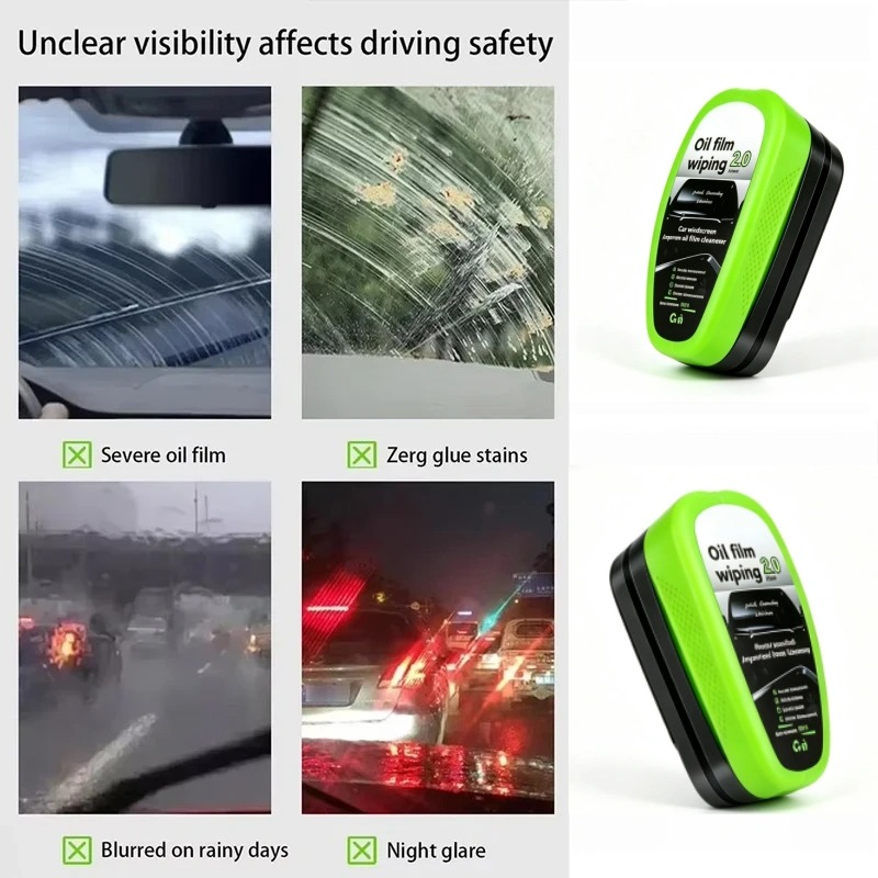 Non Toxic Car Glass Oil Film R - Eco Sponge ulasan dan harga