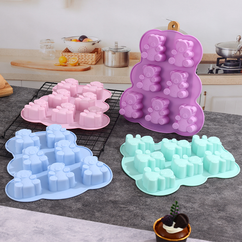 Silicone Gummy Bear Molds,Jell - Eco Soap ulasan dan harga