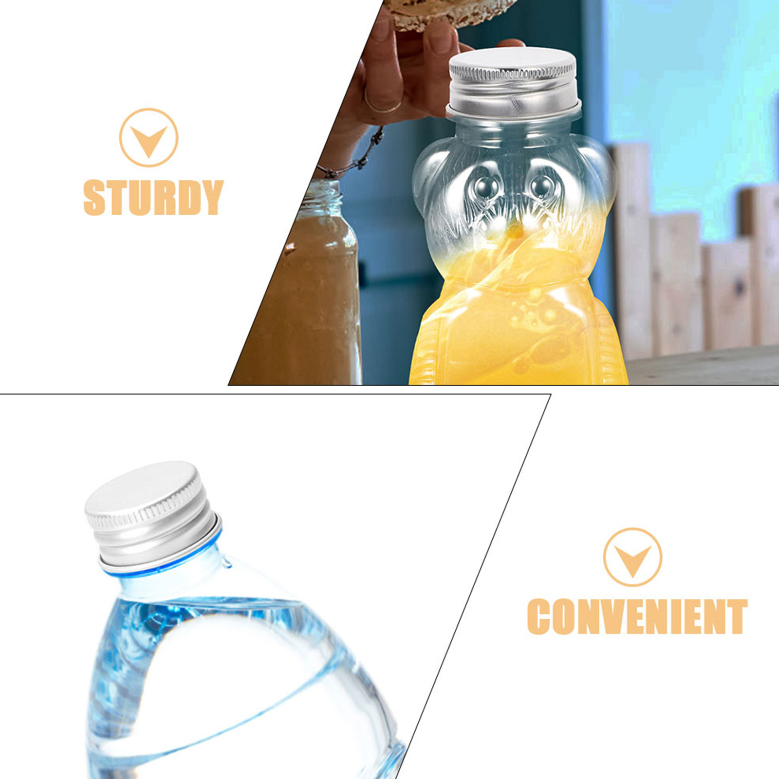 80Pcs Aluminum Screw Caps for  - Reusable Bottle ulasan dan harga