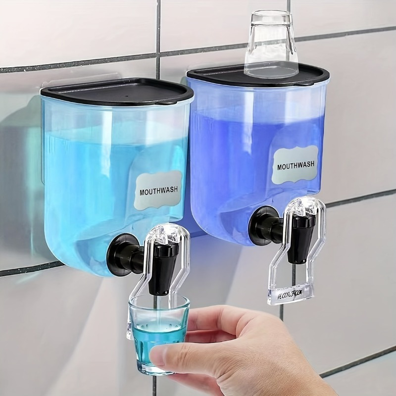 2PCS 600ml Mouthwash Dispenser - Reusable Bottle ulasan dan harga
