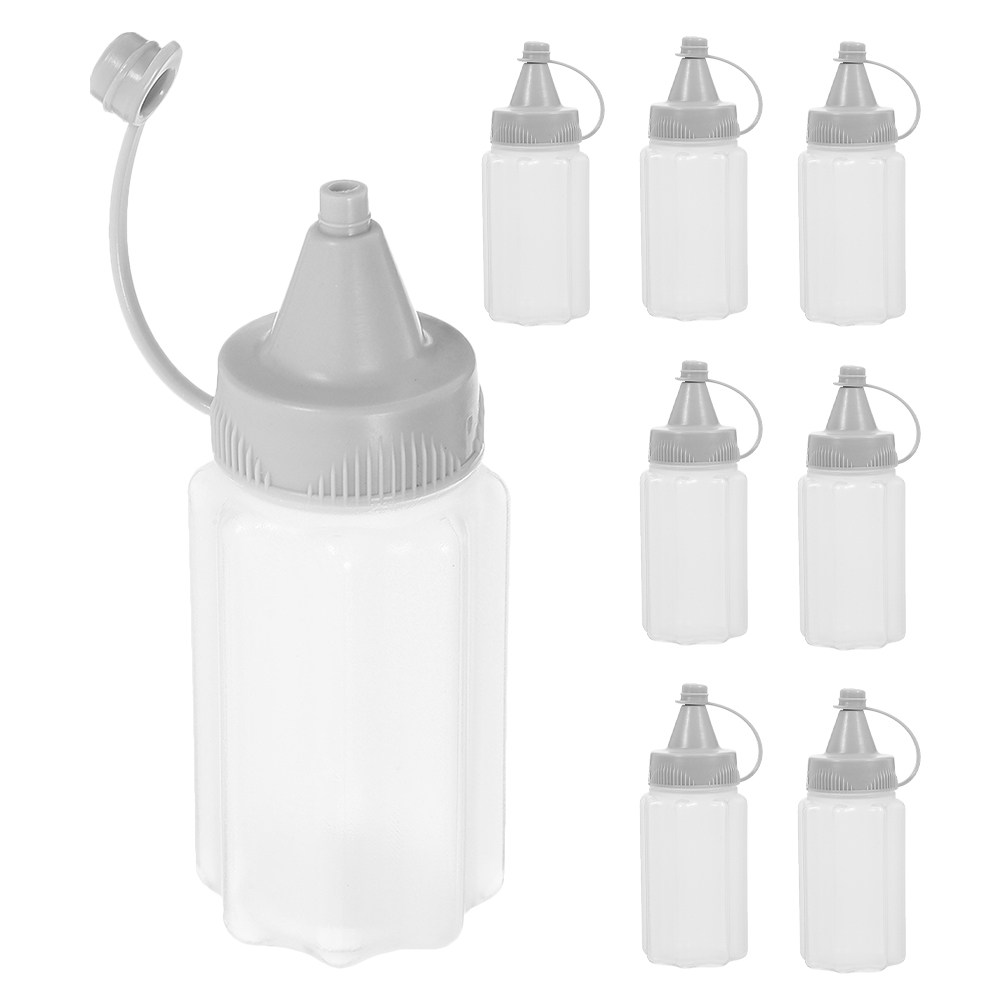 8Pcs Kitchen Squeeze Bottles C - Reusable Bottle ulasan dan harga