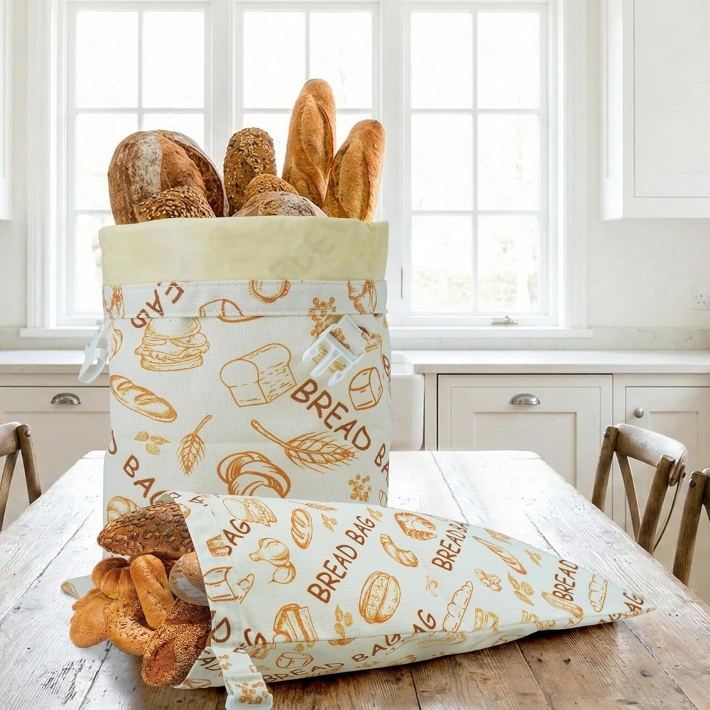 New Reusable Beeswax Bread Bag - Reusable Bag ulasan dan harga