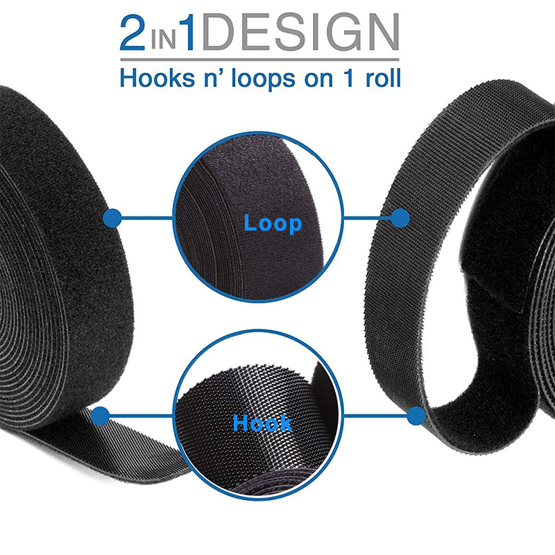 5M/Roll Reusable Fastening Tap - Reusable Bag ulasan dan harga