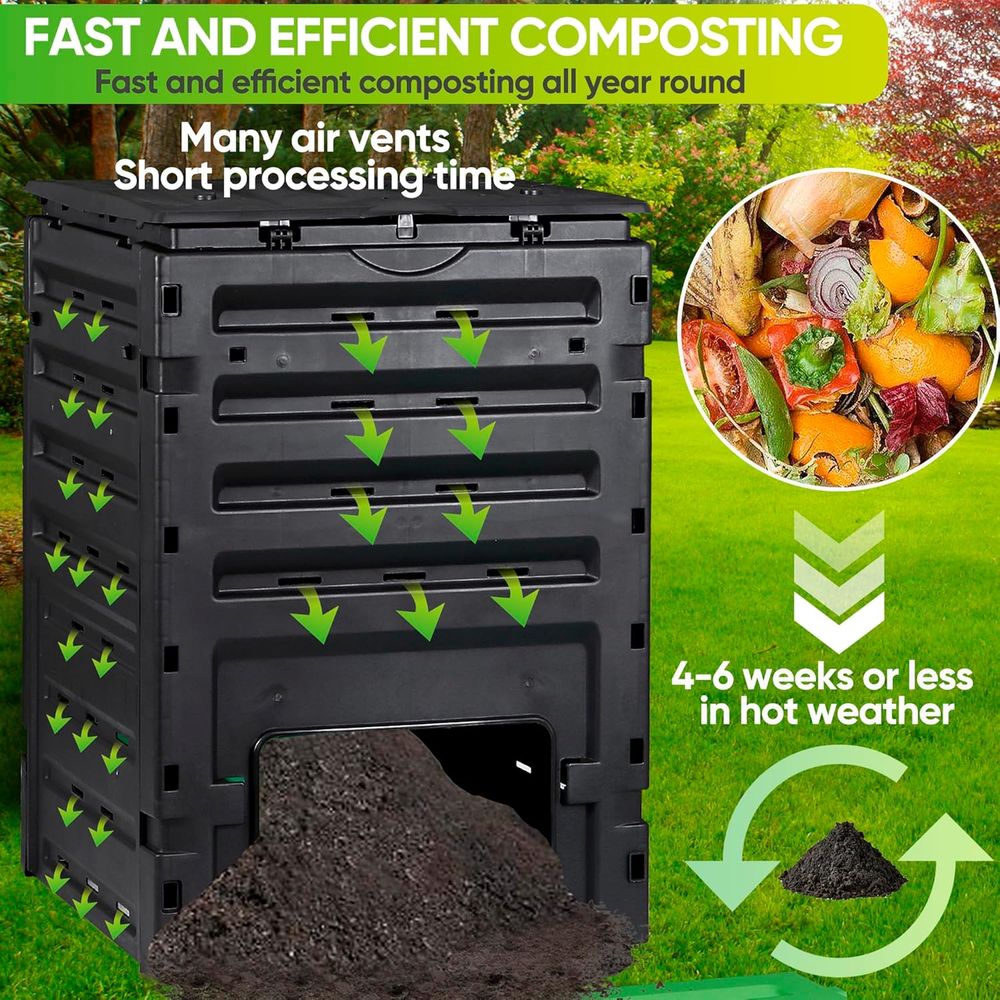 120 Gallon Garden Compost Bin  - Compost Bin ulasan dan harga