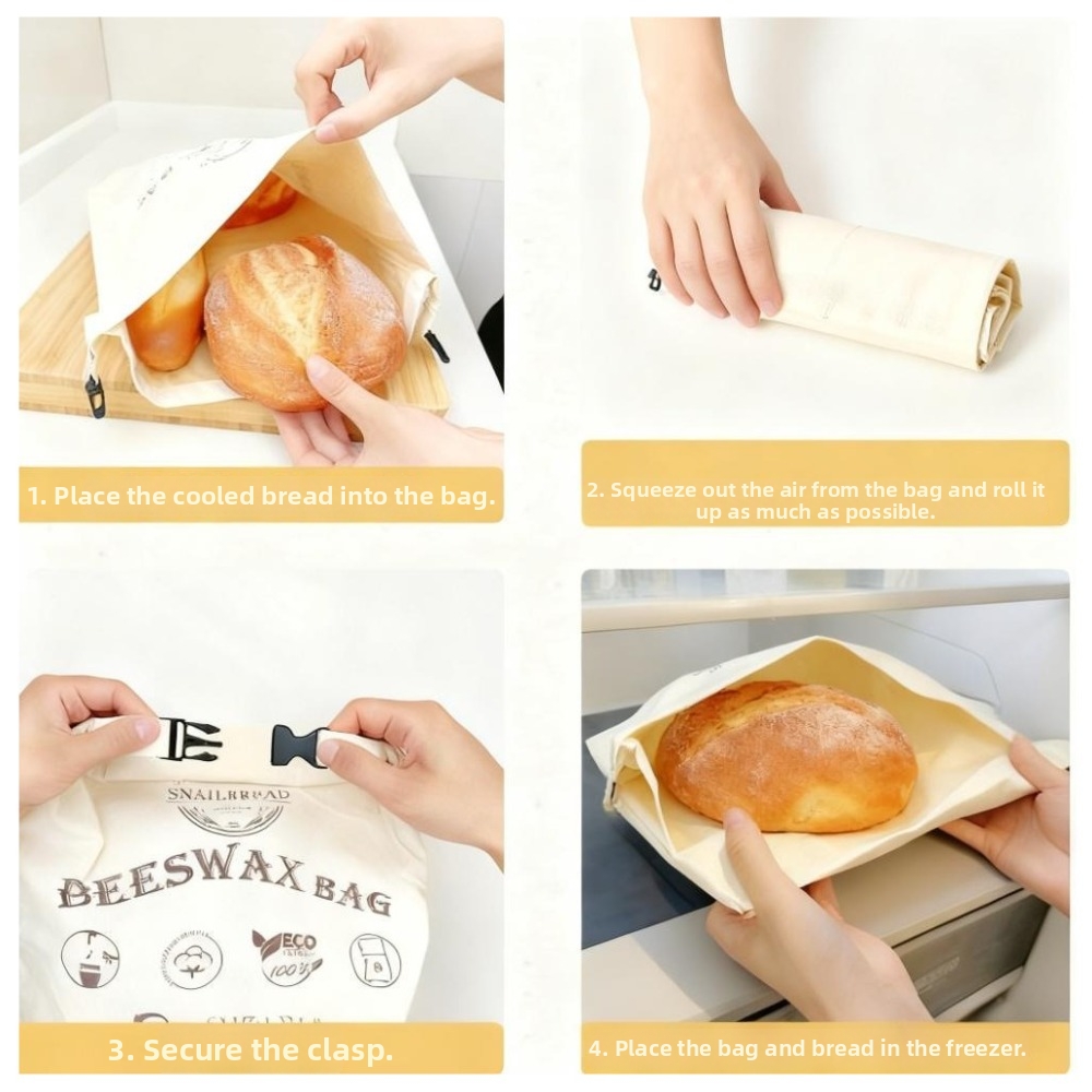 Reusable Beeswax Bread Bags Be - Reusable Bag ulasan dan harga