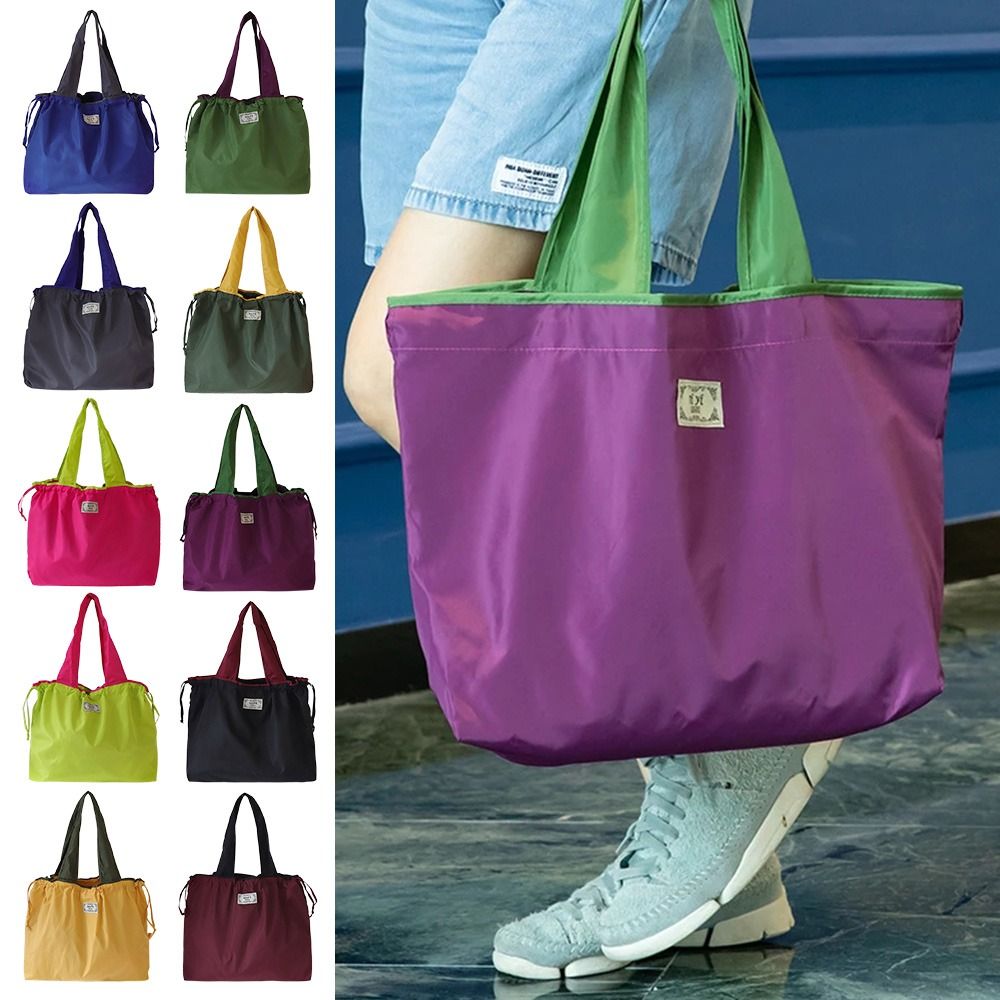 Fashion Drawstring Supermarket - Reusable Bag ulasan dan harga