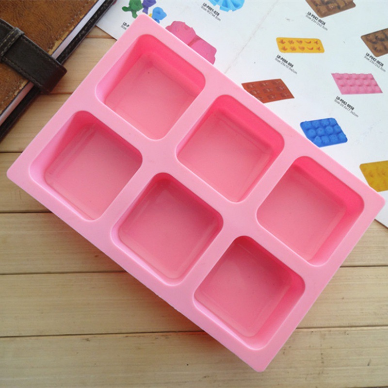 Square Silicone Cake Molds Cer - Eco Soap ulasan dan harga