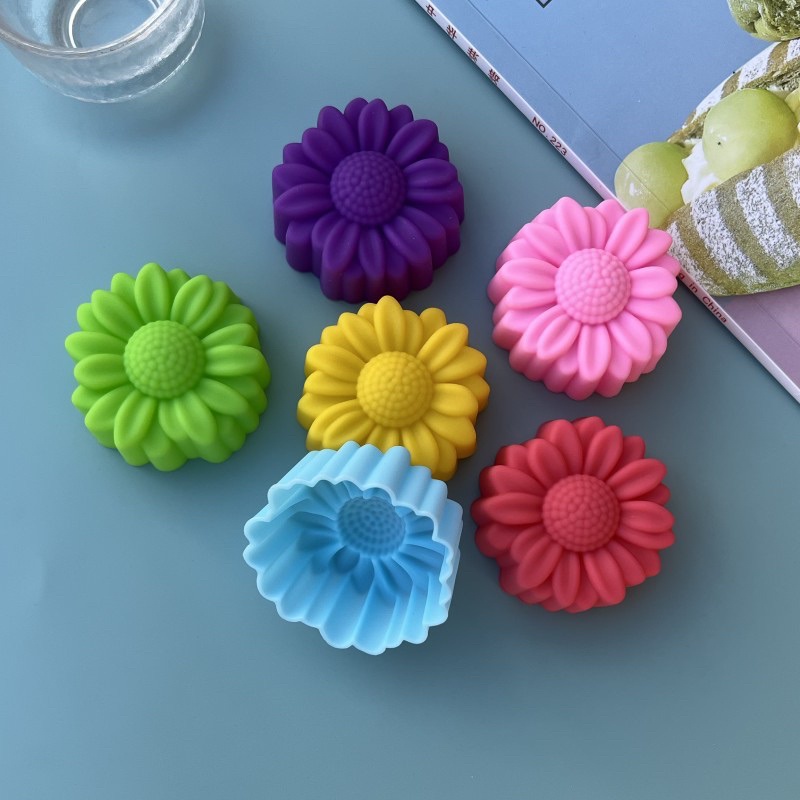 6 Pcs Set Non-Stick Flower Des - Eco Soap ulasan dan harga
