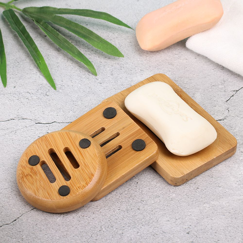 Portable Wooden Soap Tray Drai - Bamboo Cutlery ulasan dan harga