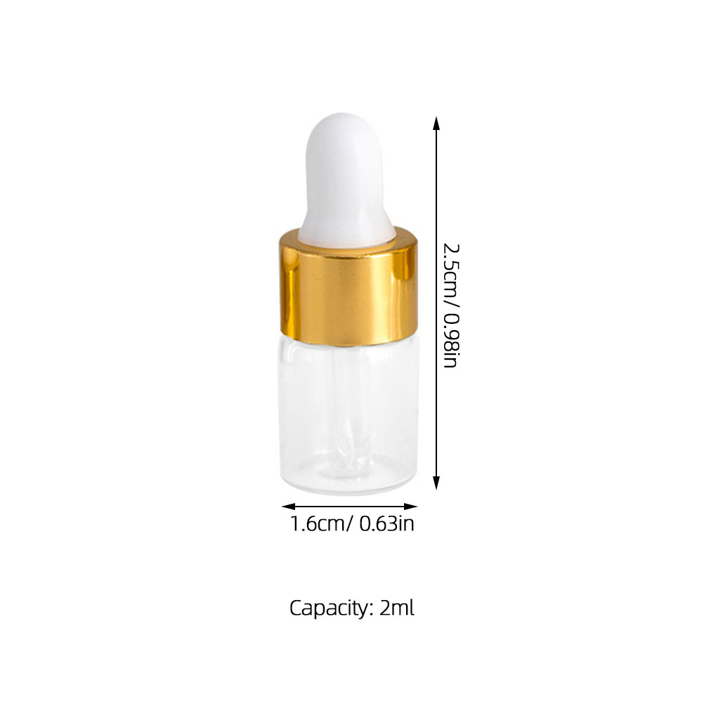 30Pcs Glass Essence Liquid Bot - Reusable Bottle ulasan dan harga