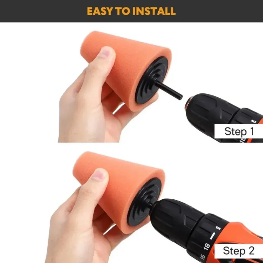 Car Drill Polishing Sponge Pad - Eco Sponge ulasan dan harga