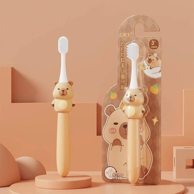 Capybara Baby Toothbrush Cute  - Bamboo Toothbrush ulasan dan harga