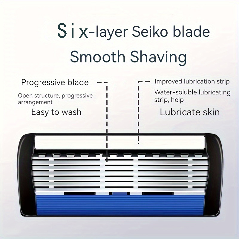 2 Handles, 30 Blades, 6-Layer  - Safety Razor Handle ulasan dan harga