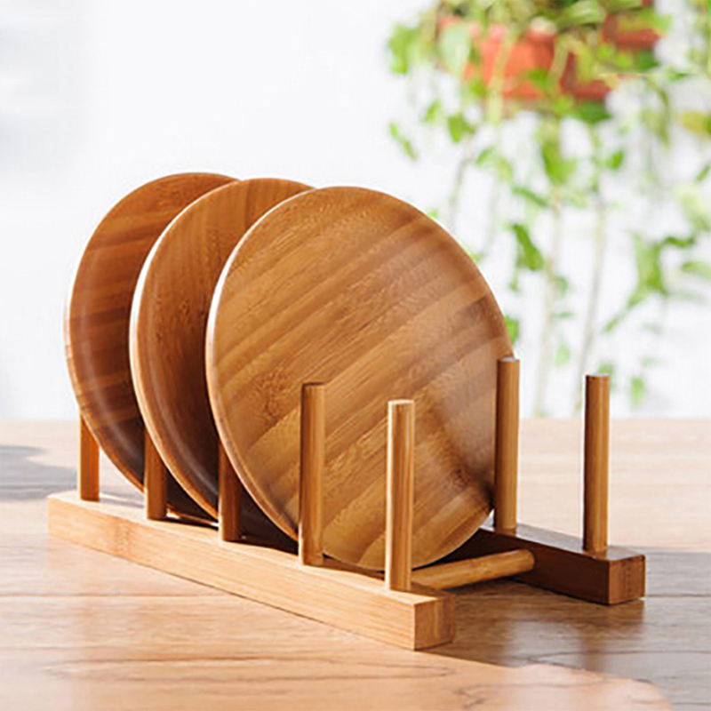Kitchen Drainer Rack Dish Pot  - Bamboo Cutlery ulasan dan harga