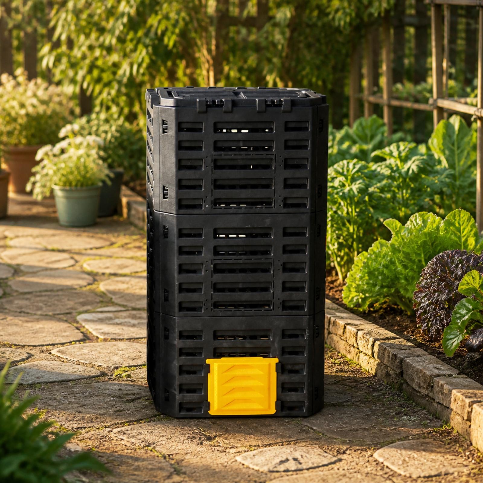 Compost Box for Garden Outdoor - Compost Bin ulasan dan harga