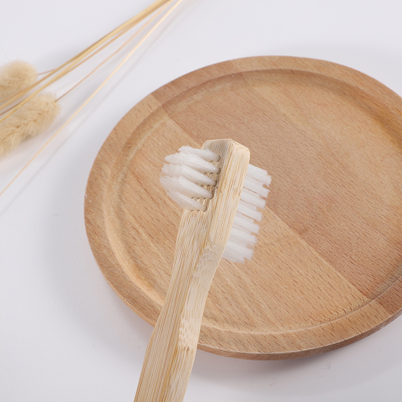 30pcs Bamboo Handle Denture Br - Bamboo Toothbrush ulasan dan harga
