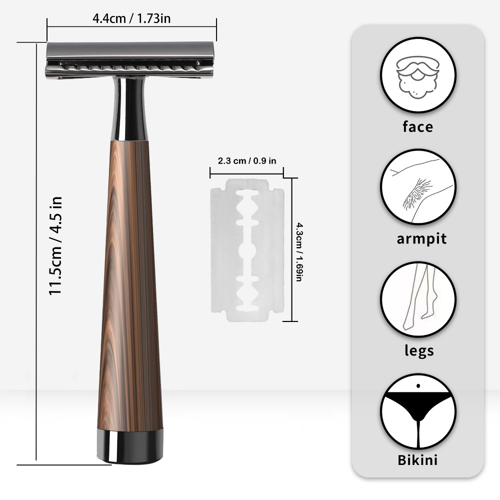 Advanced Double Edge Safety Ra - Safety Razor Handle ulasan dan harga